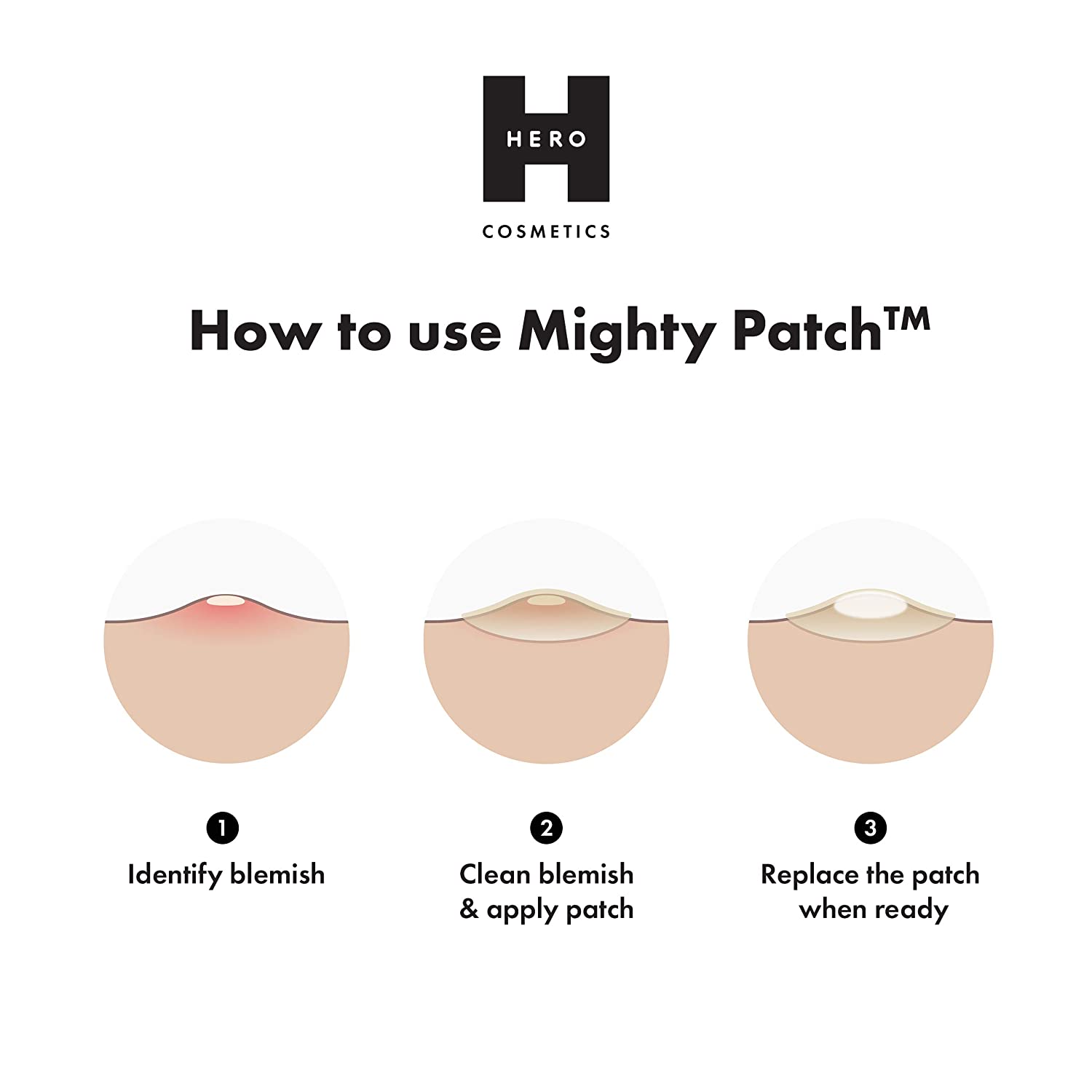 Hero Mighty Patch Hydrocolloid Pimple Patch - Image 2